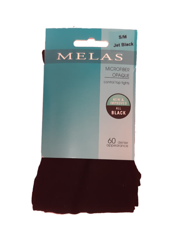 גרביון שחור אטום 60 דנייר