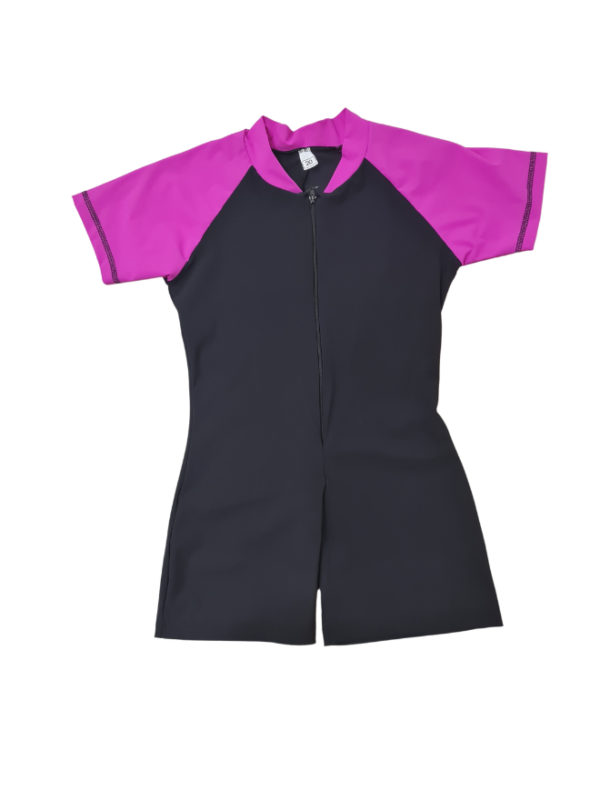 בגד ים אוברול-נערות-ורוד פוקסיה