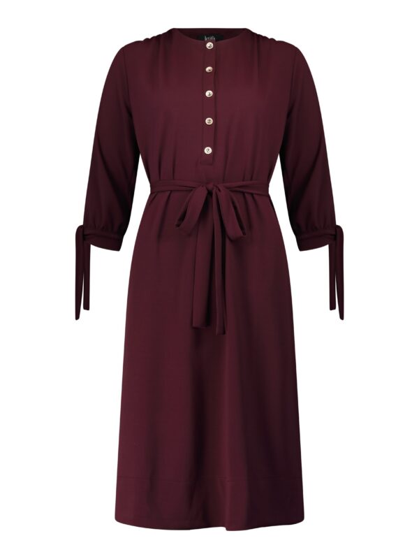 שמלת אלקסי-סגול חציל*