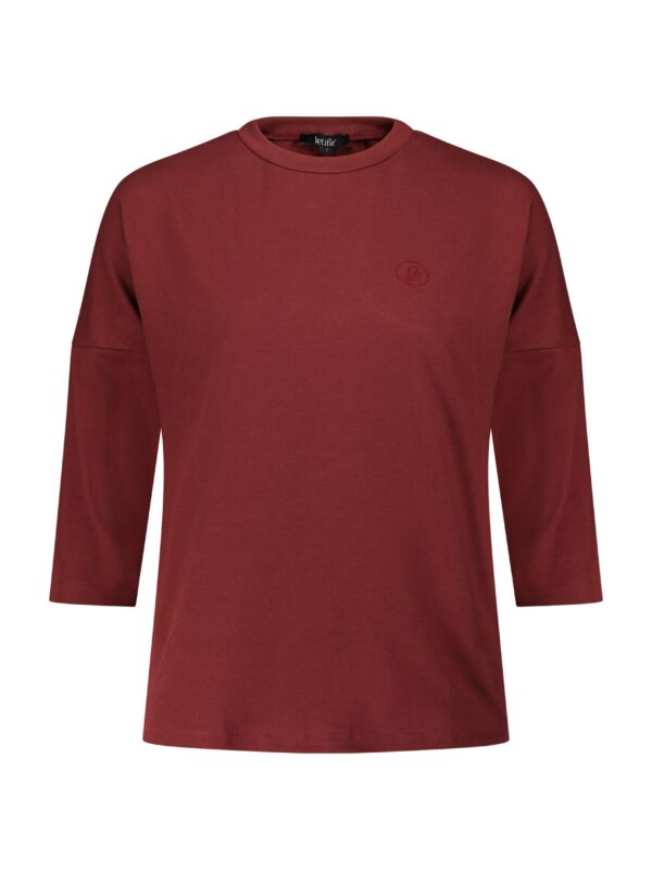 חולצת הנקה אגם-בורדו*