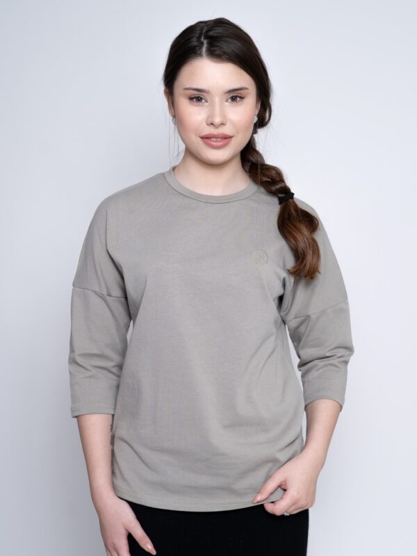 חולצת הנקה אגם-זית