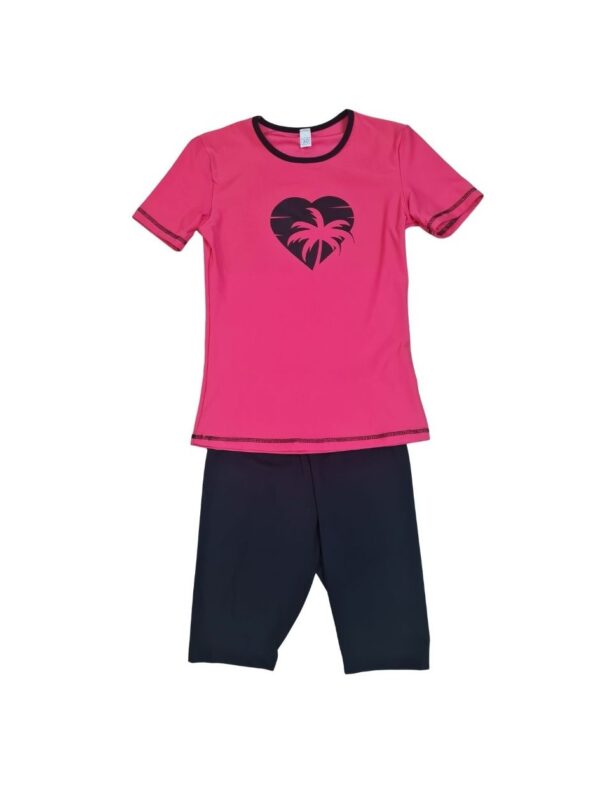 בגד ים חולצה ומכנס-נערות