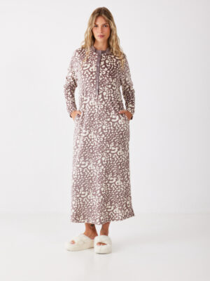 דגם קטיפה מנומר-לילך