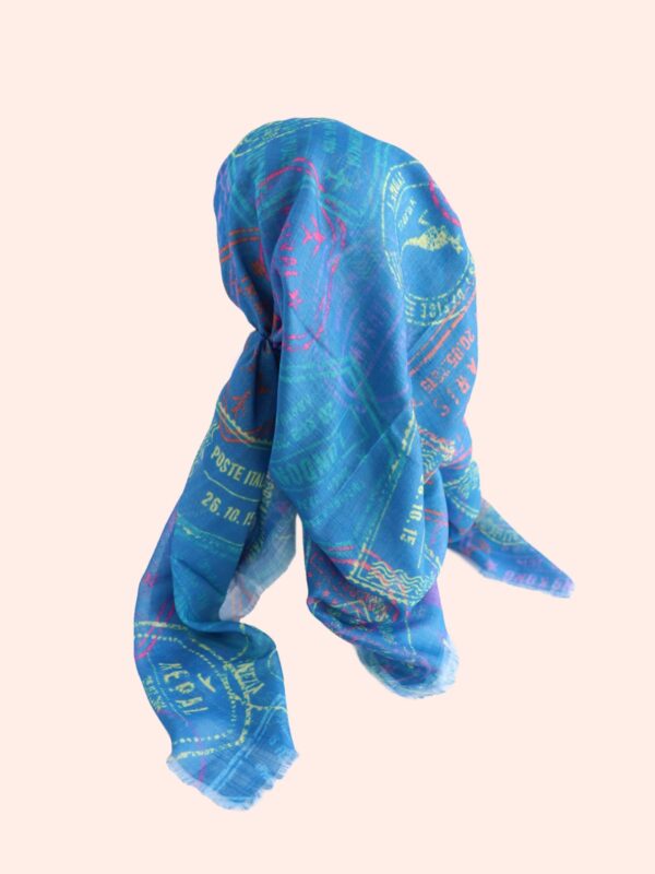 דגם הדפסים-טורקיז