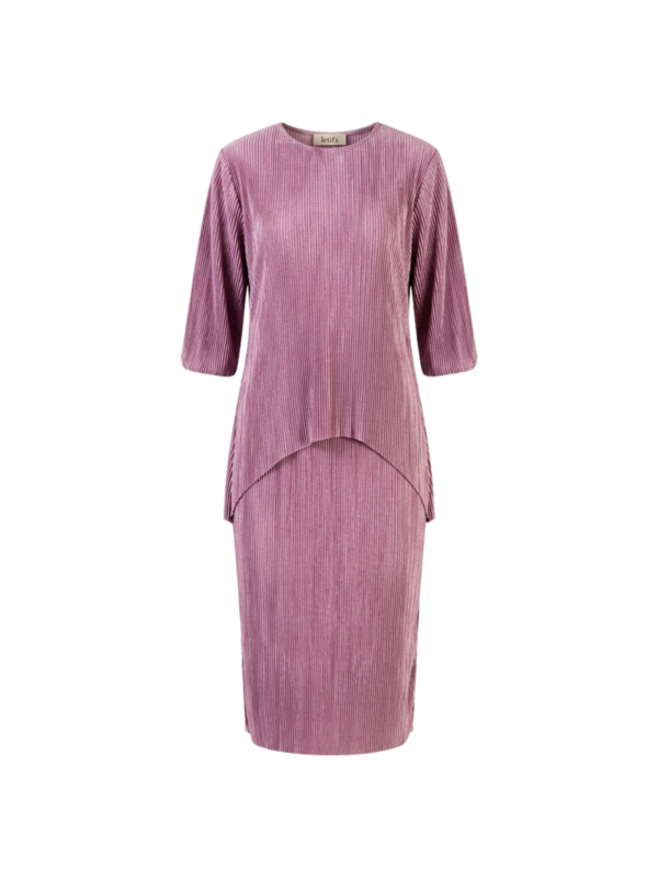 סט פליסה-לילך*