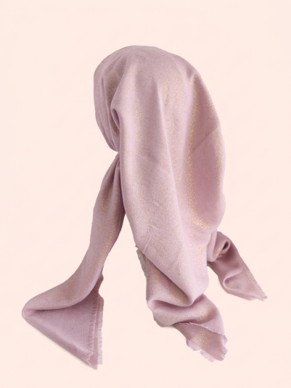 דגם נצנצים-ורוד בהיר