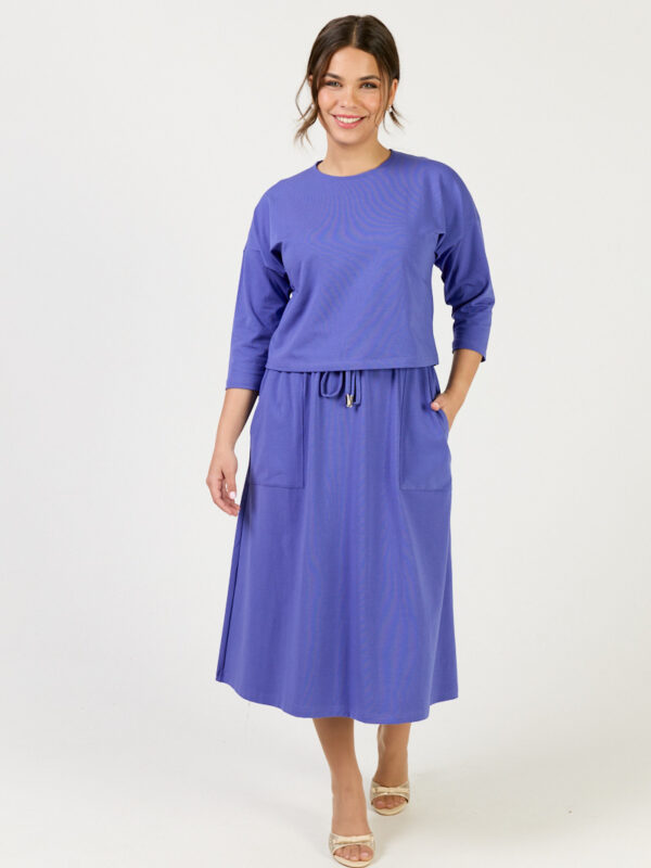 שמלת נועה כחול