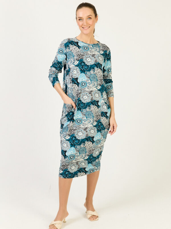 דגם יולי מדוגם-טורקיז